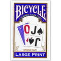 Bicycle Large Print Bridge Size Playing Cards Easy-to-Read for Seniors