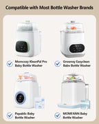 Momcozy Bottle Washer Filter, Air Filter Replacement Bottle Washer Parts, Compatible with Grownsy, Papablic Baby Bottle Washer, 6 Pack 1-Year Supply