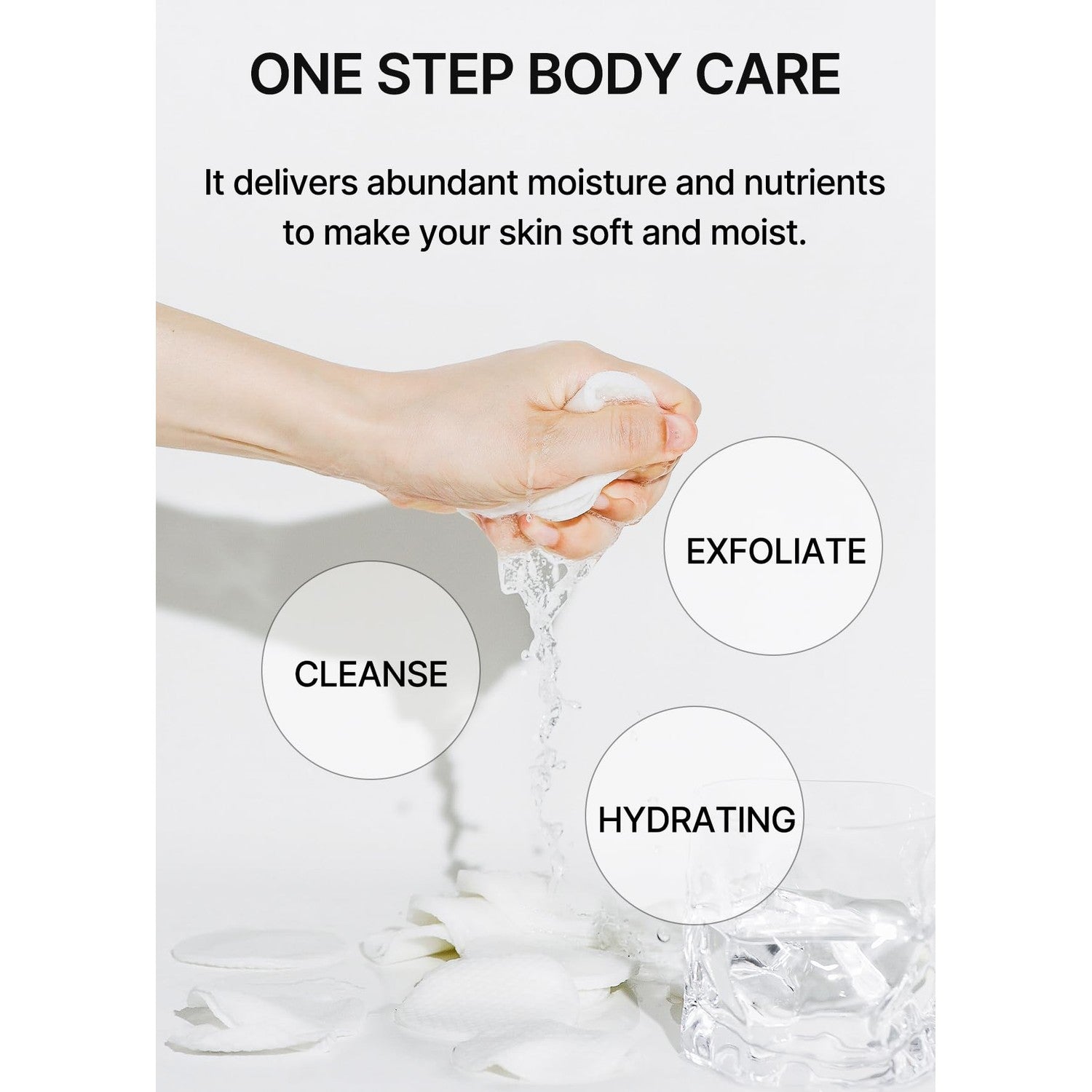 Buy now celimax ONE STEP Body Brightening Pad | with Green Tea & White Truffle, for Underarm, Knee & Elbow, Gentle Exfoliating & Hydrating Body Scrub, 110ml (60 pads) at indiglob india