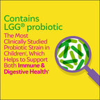 Culturelle Daily Chewable Probiotics for Kids Ages 3+, Berry Flavor, 30 Ct | From the #1 Pediatrician Recommended Brand± Promotes Digestive Gut Health, Oral Care & Immune Support* 5B CFUs, Gluten Free