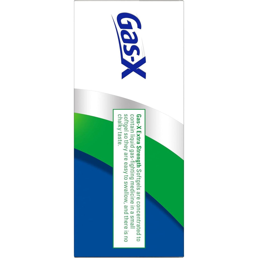 Buy now Gas-X Extra Strength Gas Relief Softgels with Simethicone 125 mg for Bloating Relief - 72 Count at indiglob india