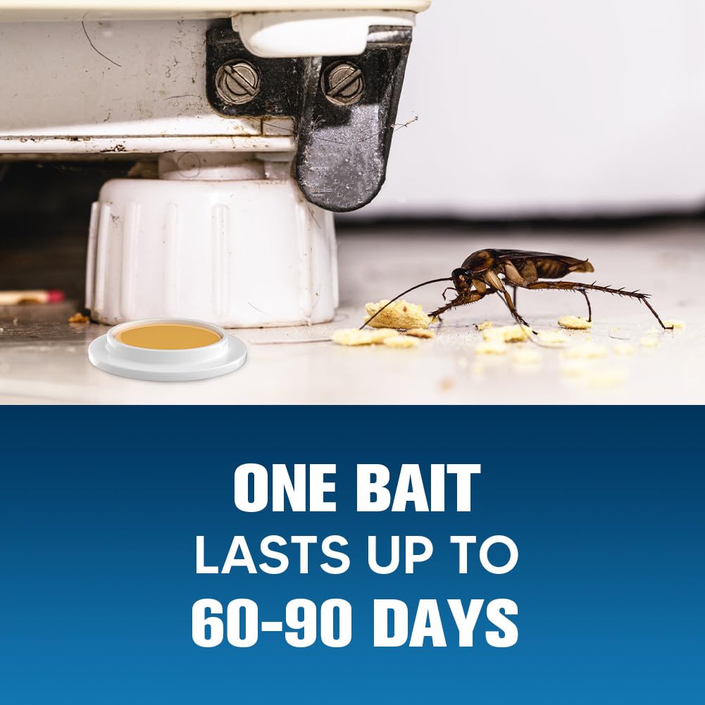 Roach Repellent Indoor, Helps Keep Cockroaches Away from Sink/Cabinets/Appliances/Storage Areas, Pet Safe Roaches to Home-8 Count