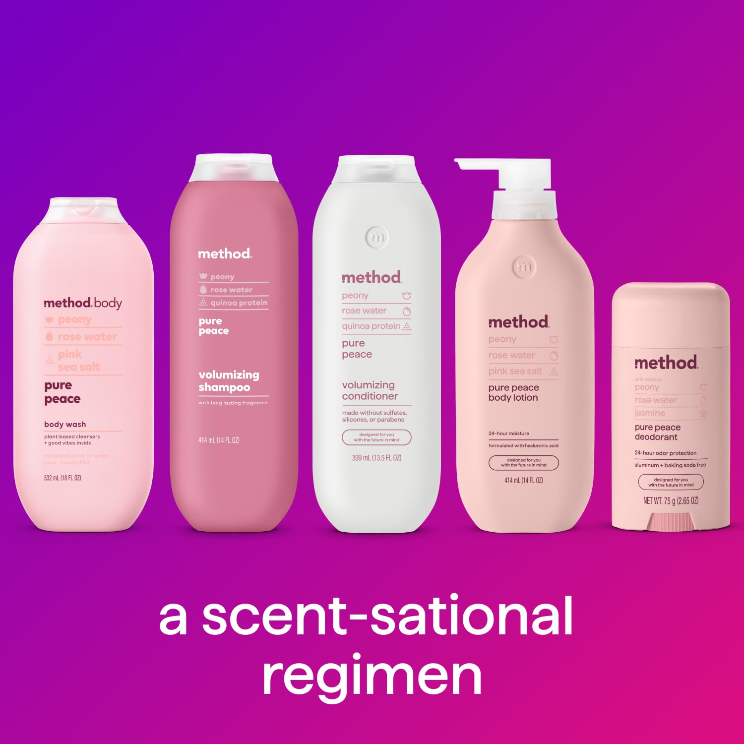 Buy now Method Body Wash, Pure Peace, Paraben and Phthalate Free, 18 oz (Pack of 1) at indiglob india