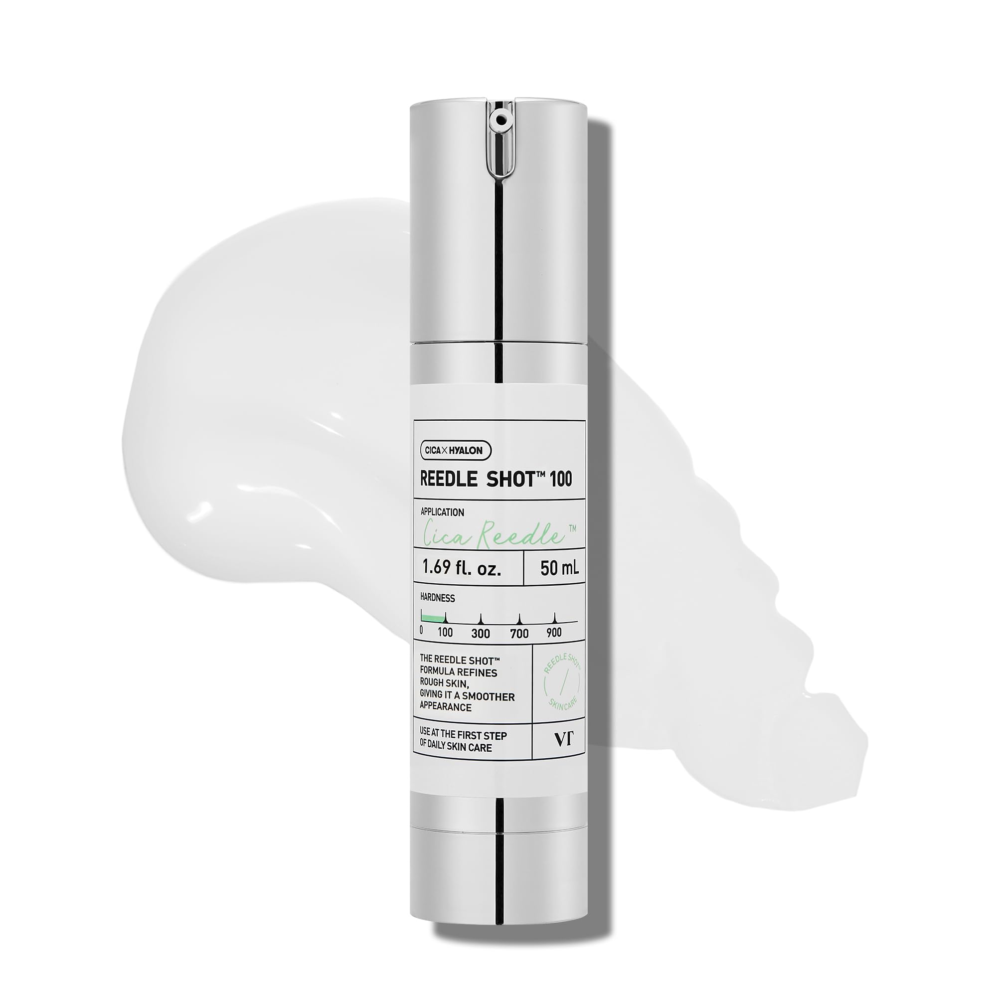 VT COSMETICS CICA Reedle Shot 100 Microneedling Serum | Spicule, Pore Care & Exfoliation, Exosome, Centella Asiatica for Glass Skin, Skin Texture