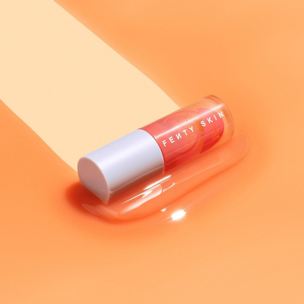 Buy now Fenty Skin Fenty Treatz Hydrating + Strengthening Lip Oil - Kalahari Melon at indiglob india