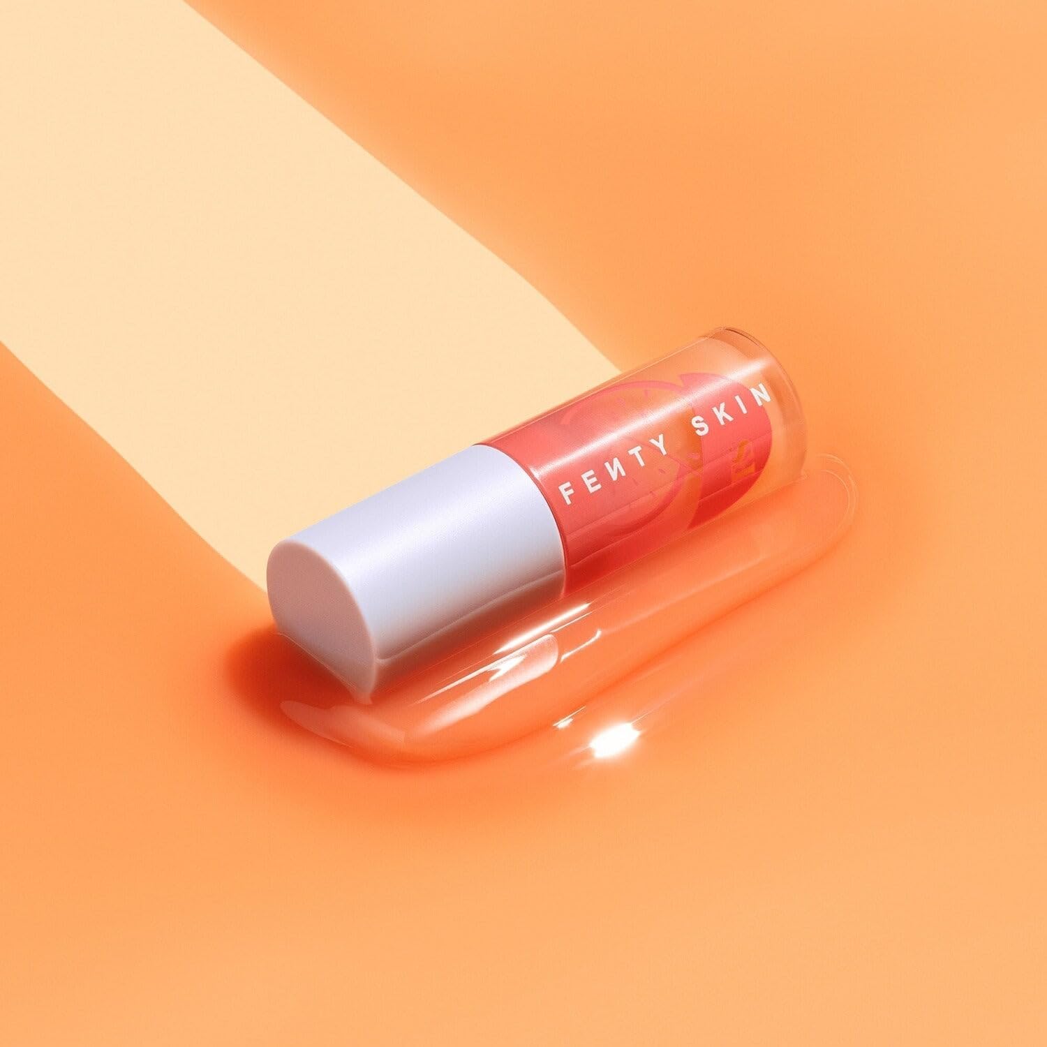 Buy now Fenty Skin Fenty Treatz Hydrating + Strengthening Lip Oil - Kalahari Melon at indiglob india