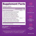 Primal Beef Organ Supplement for Women with Grass-Fed Ovary, Uterus & Liver | Bovine organ blend with kidney, heart, bone matrix, maca, ashwagandha, shatavari - energy support & hormone balance for women