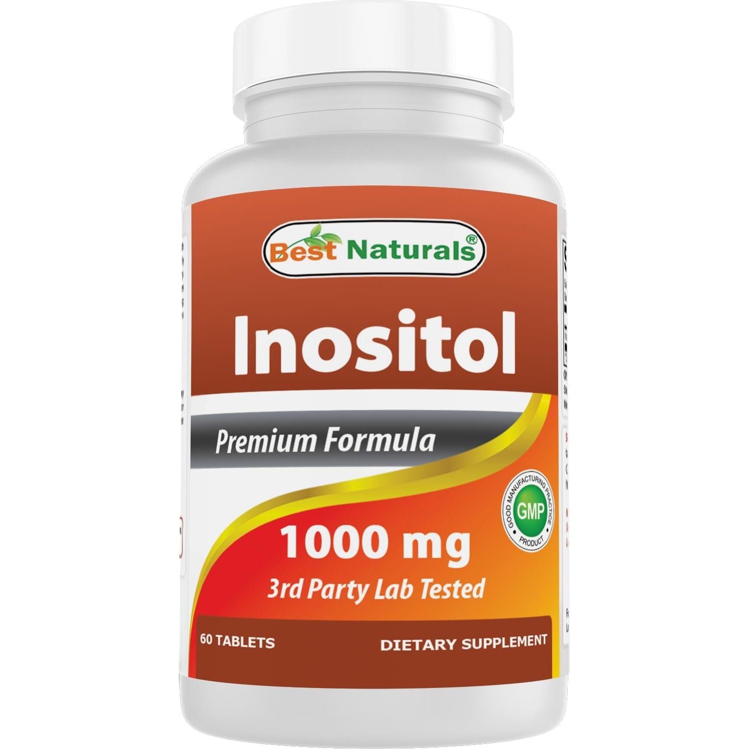 Buy now Best Naturals Inositol 1000mg 120 Tablets - Also Called Vitamin B8 1 Count (Pack of 60) at indiglob india