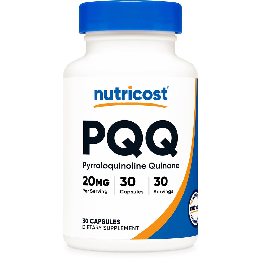 Nutricost PQQ (Pyrroloquinoline Quinone) 20mg, 60 Capsules | Vegetarian Capsules, GMO-Free, Gluten Free