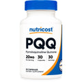 Nutricost PQQ (Pyrroloquinoline Quinone) 20mg, 60 Capsules | Vegetarian Capsules, GMO-Free, Gluten Free