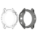 Buy now RuenTech Case Cover Compatible with Garmin Fenix 6X/6X Pro/Fenix 6X Sapphire Case Protector TPU Protective Case Frame for Fenix 6X Smart Watch (Black&Transparent) at indiglob india