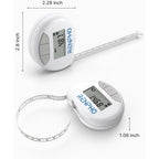 Buy now RENPHO Body Measuring Tape, Smart Tape Measure for Weight Loss, Bluetooth Fitness Equipment with App, Measuring Waist, Hip, Bust, Arms, Muscle Gain, Retractable, 60in /150cm, White at indiglob india