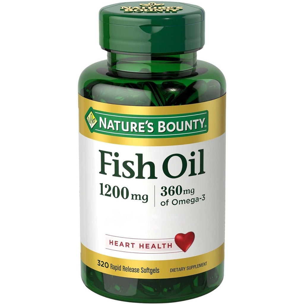 Buy now Nature's Bounty Fish Oil, 320 Count Default at indiglob india