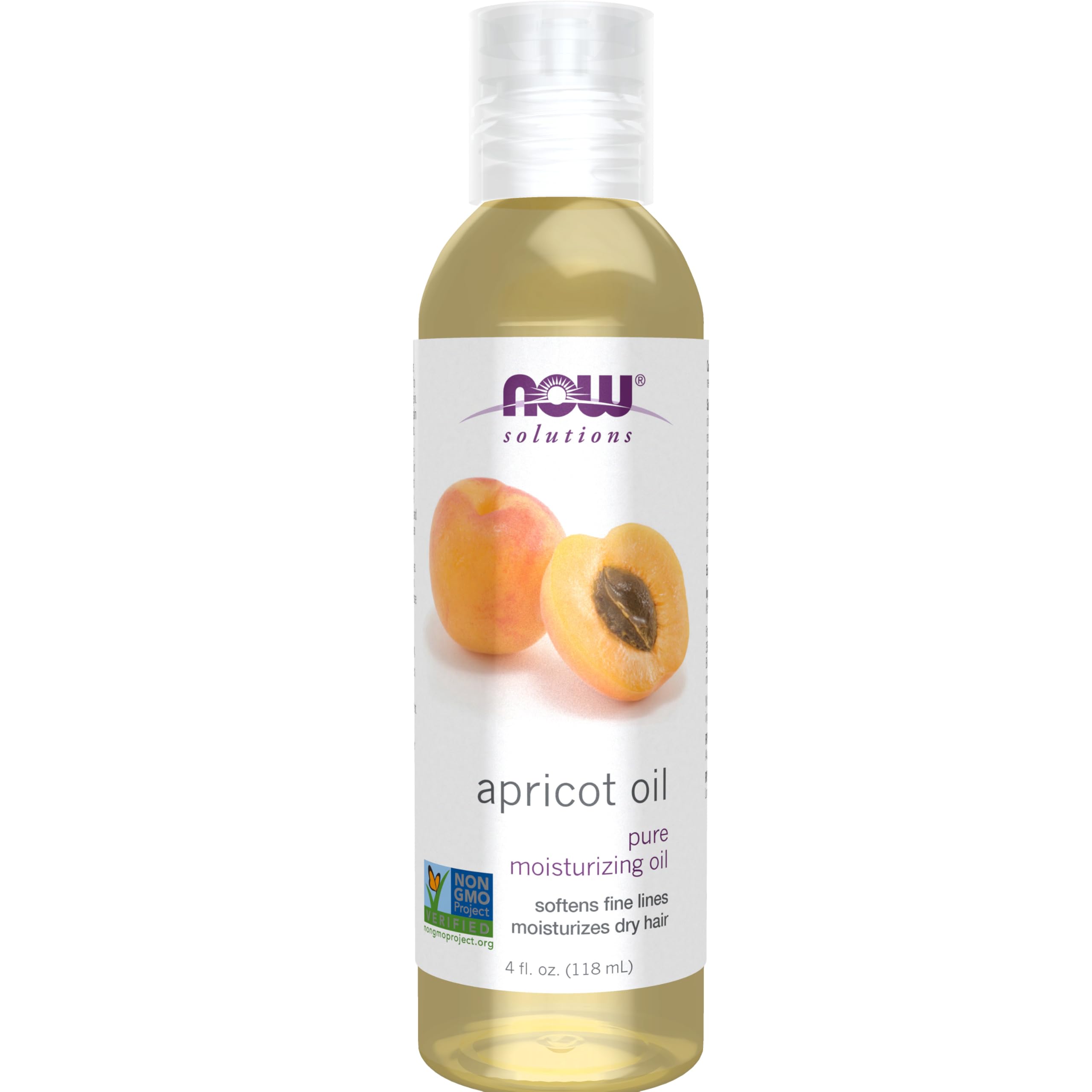 Buy now NOW Foods Solutions, Apricot Kernel Oil, Hair Moisturizer, Rejuvenating Skin Oil, Softens Fine Lines, 4-Ounce at indiglob india