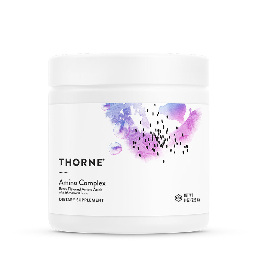 THORNE Amino Complex, Clinically Validated EAA & BCAA Powder, 30 Servings | Supports Lean Muscle Mass & Exercise Recovery*, for Pre or Post-Workout, Lemon, Dairy-Free, NSF Certified for Sport
