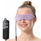 Aroma Season Heated Eye Mask for Dry Eyes, Warm Eye Compress with Flaxseed for MGD, Dry Eye Syndrome, Chalazion Blepharitis Stye Eye Treatment, Steam Moist to Unclog Glands (Blue)