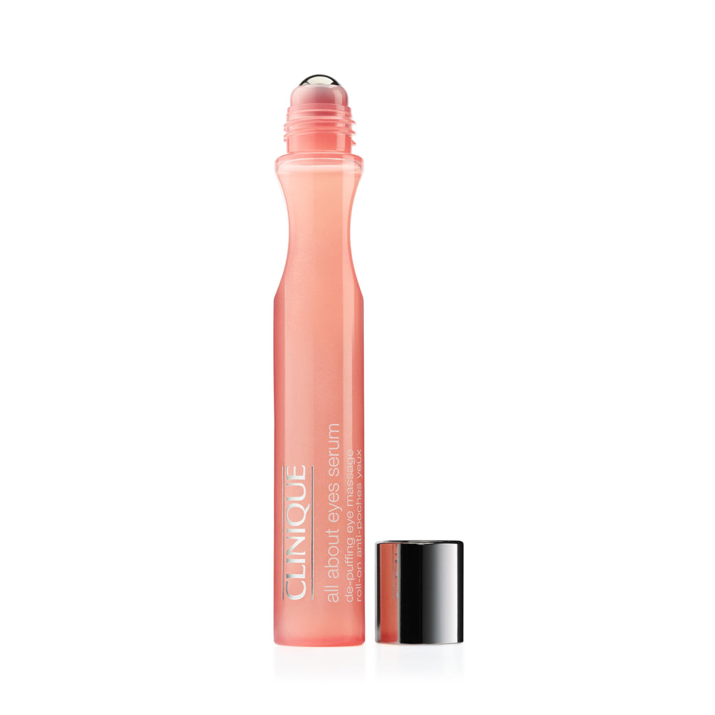 Buy now Clinique All About Eyes Serum De-Puffing Eye Massage For Dark Circles With Caffeine | Hydrating, Brightening + Depuffing, 0.5 fl. oz at indiglob india