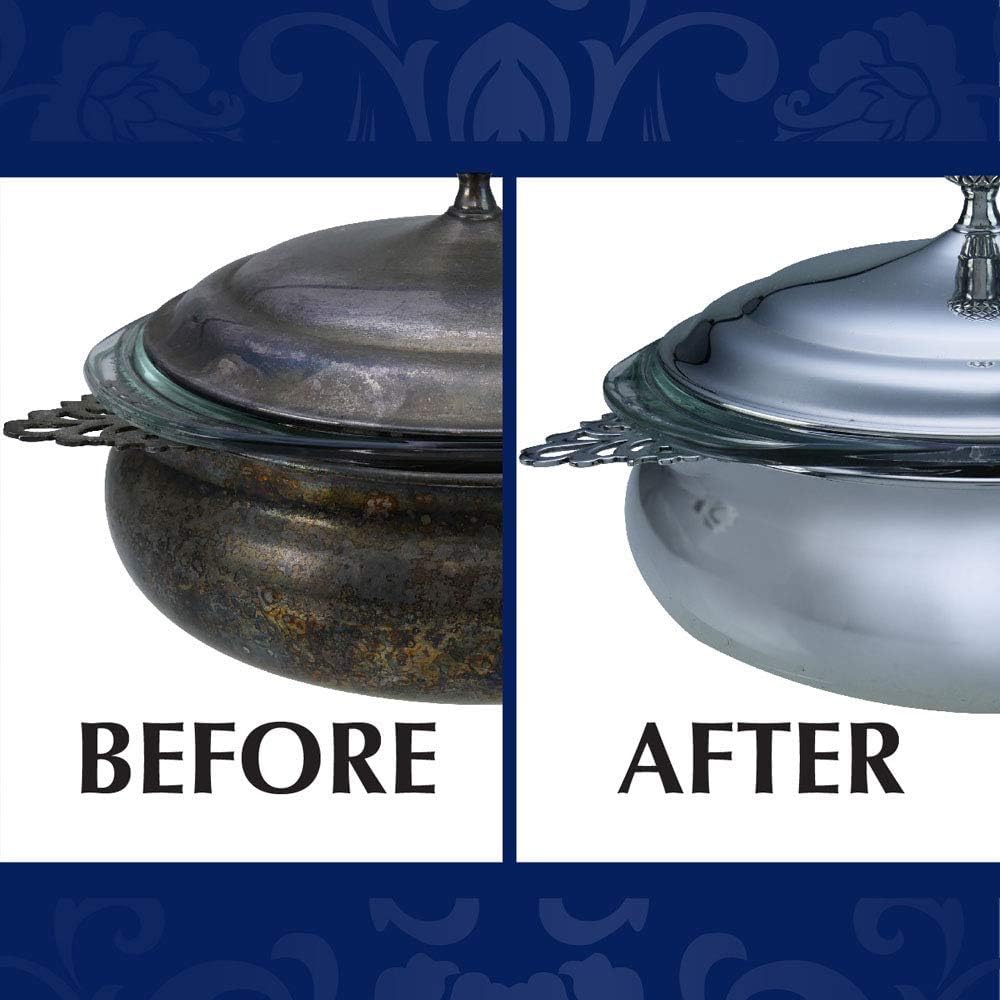 Buy now Wright's Silver Cleaner and Polish Cream - 8 Ounce - Ammonia Free - Gently Clean and Remove Tarnish Without Scratching at indiglob india