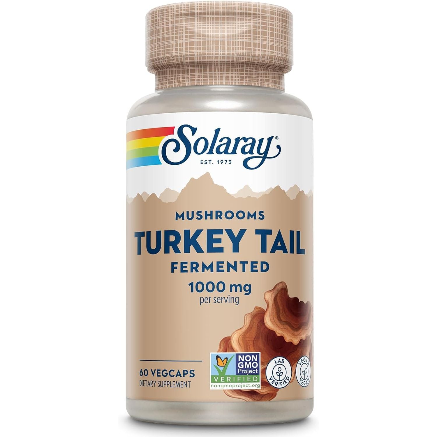Buy now SOLARAY Reishi Mushroom 600mg - Reishi Mushroom Capsules for Immune Support - Vegan, Lab Verified - 60-Day Money-Back Guarantee - 100 Servings, 100 VegCaps 60 Count (Pack of 1) Turkey Tail at indiglob india