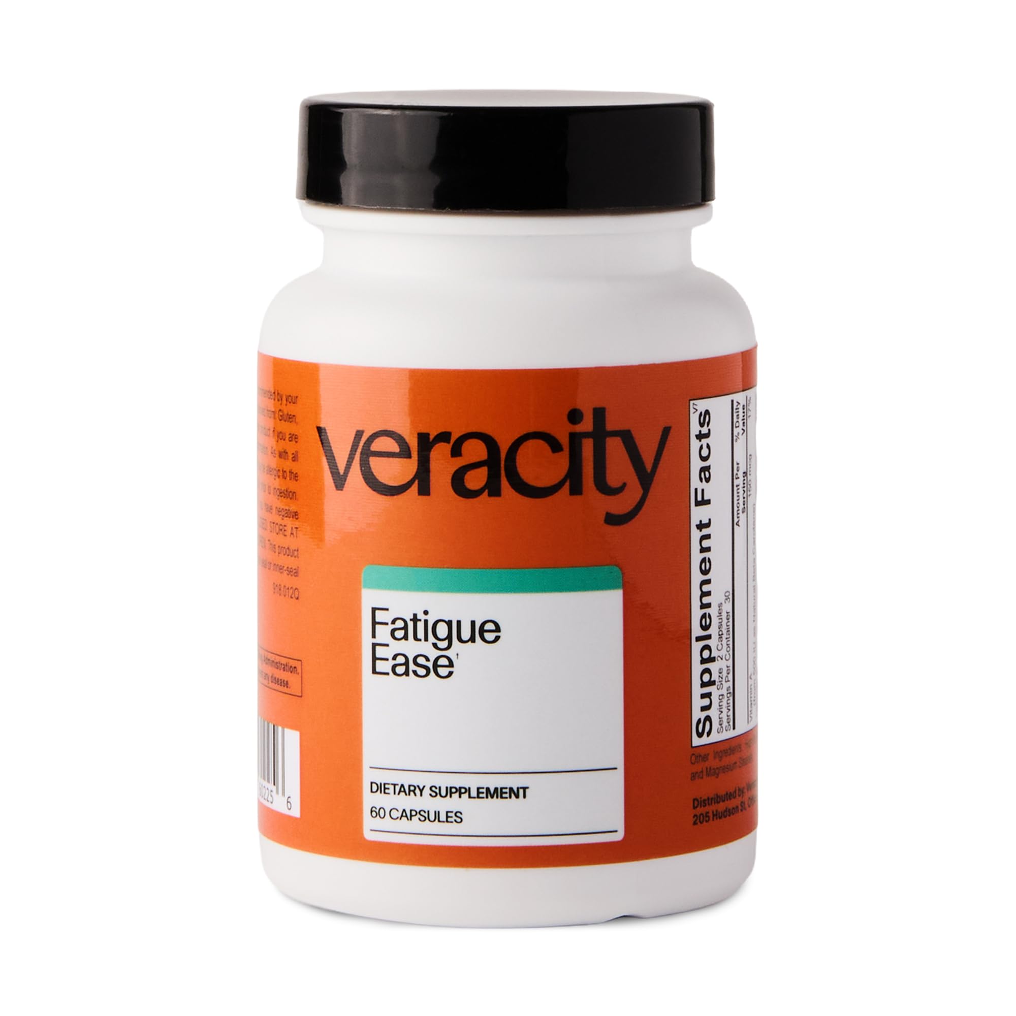 Veracity Cortisol Calming - Clinically Proven Stress & Sleep Support Supplement - Reduces Tension & Improves Mental Clarity with Natural Blend of Adaptogens - 60 Capsules