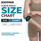 Bodyprox Elbow Brace 2 Pack for Tennis & Golfer's Elbow Pain Relief