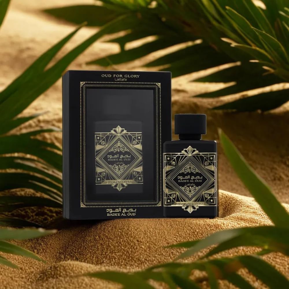 Buy now Lattafa Perfumes Bade'e Al Oud, Oud for Glory for Unisex Eau de Parfum Spray, 3.4 Ounce at indiglob india