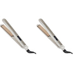 Remington Shine Therapy 1 Inch Hair Straightener, Argan Oil & Keratin | Keratin ceramic plates deliver smooth results; this flat iron reduces frizz for ideal hair styling.