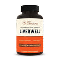 LiverWell Liver Cleanse, Rejuvenation, Metabolic Support - Liver Supplement for Liver Health w/Highly Bioavailable Milk Thistle Extract, N-Acetyl Cysteine, Alpha Lipoic Acid, Zinc, Selenium - 60 Caps