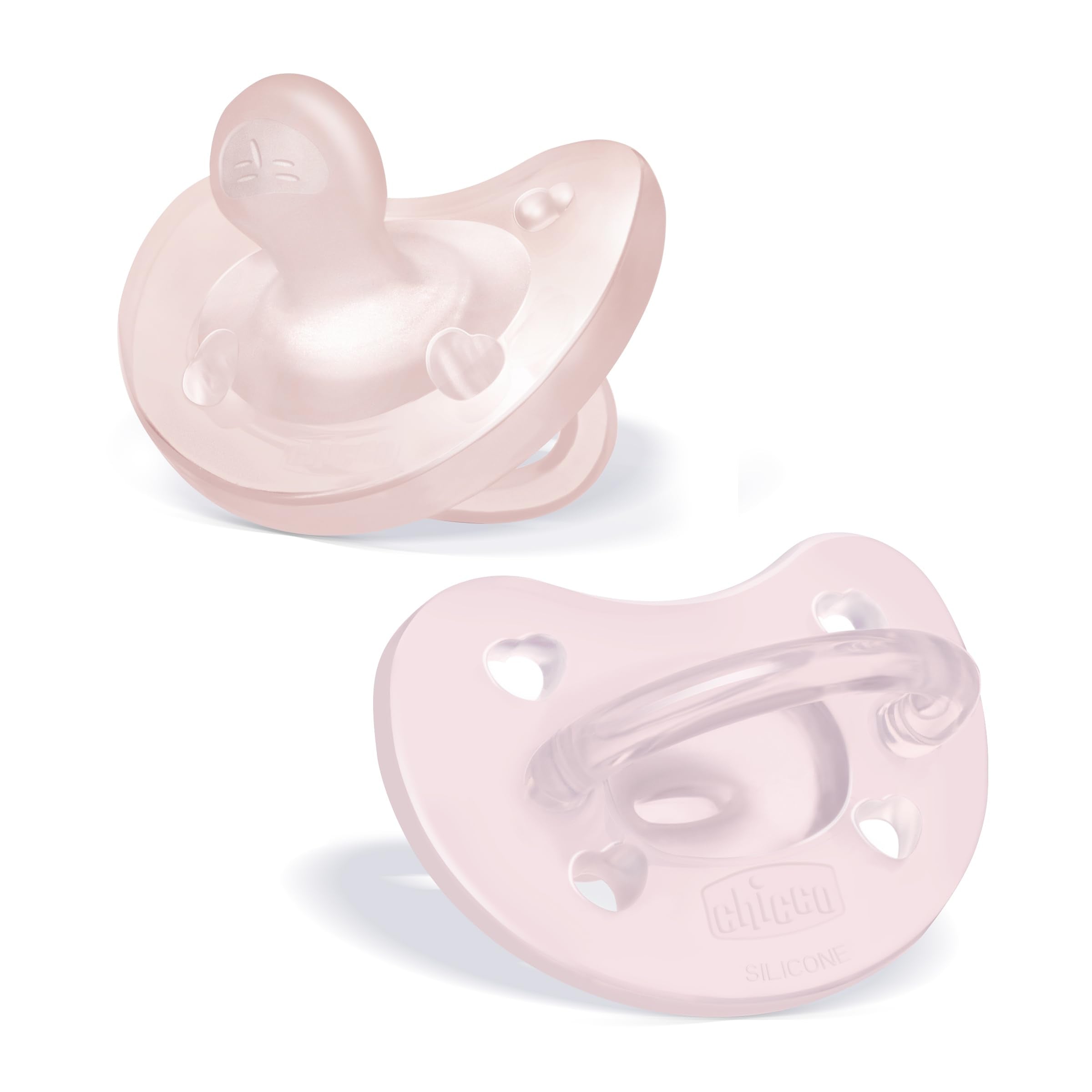 Buy now Chicco PhysioForma Silicone Orthodontic Pacifier, 0-6m | 100% Soft Silicone | Supports Breathing & Oral Development | Satin-Textured Nipple | Includes Sterilizing Case | BPA Free | Blue/Green, 2pk at indiglob india