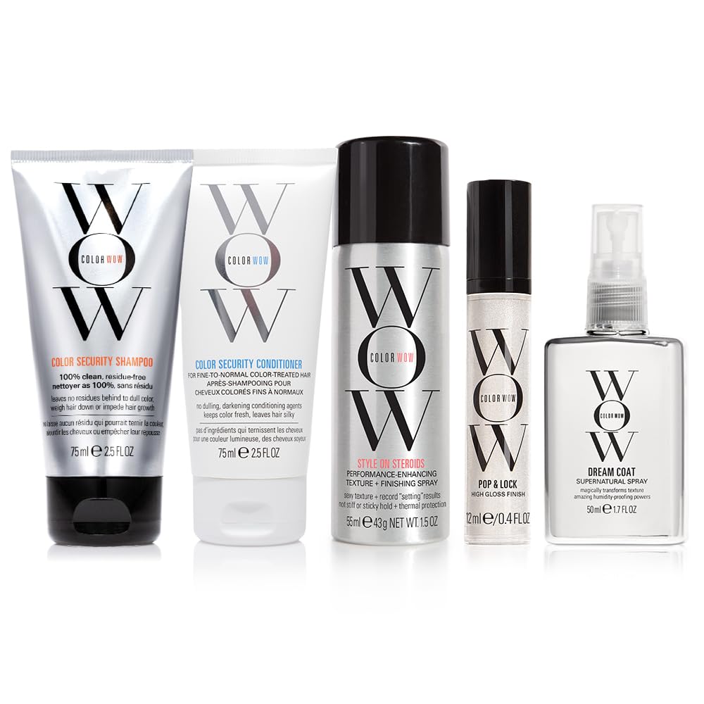 Buy now COLOR WOW STYLE ON STEROIDS Texturizing Spray â€“ Achieve Instant Sexy Volume and Texture | Non-Sticky & Moisturizing 5 Piece Set at indiglob india