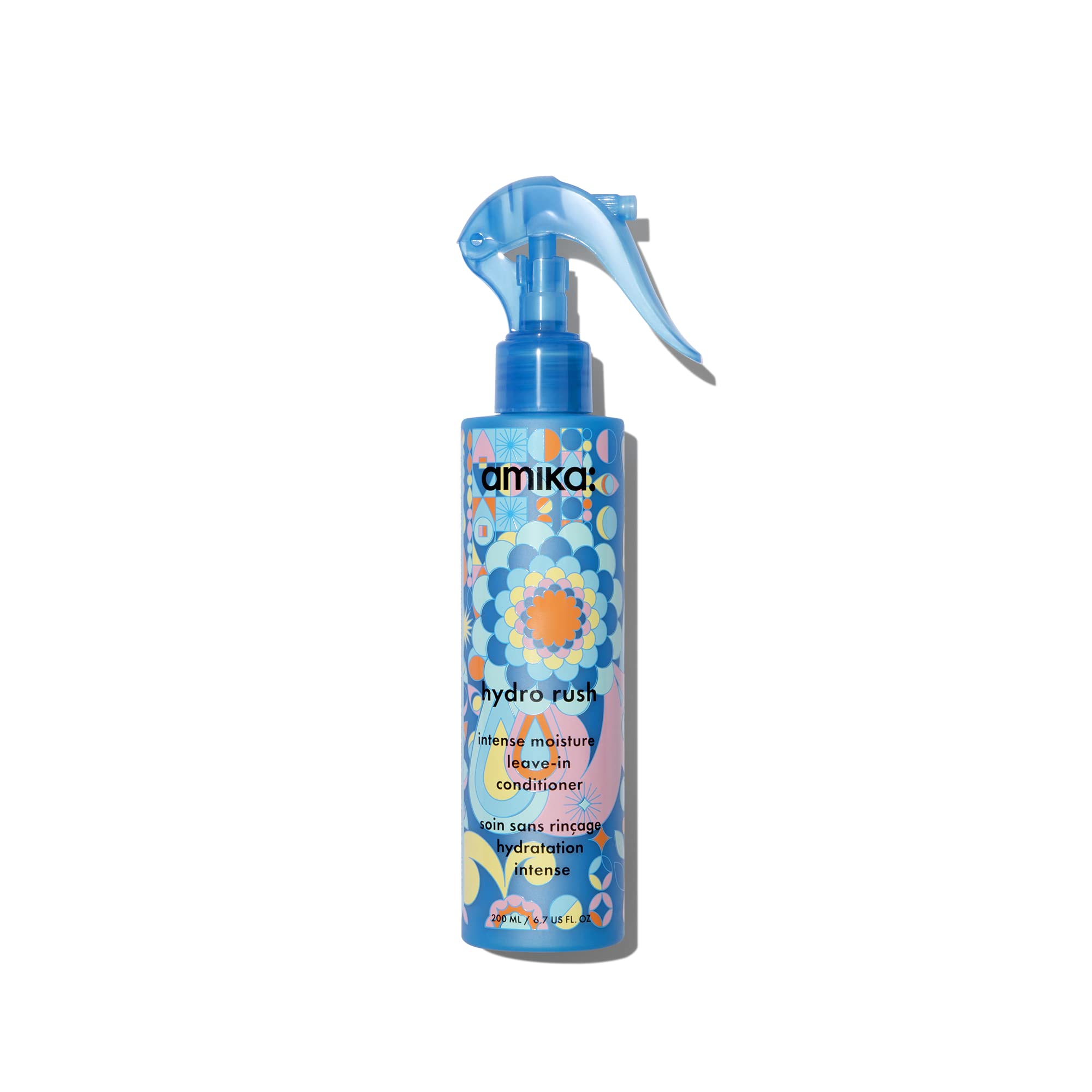 amika Hydro Rush Intense Moisture Leave-In Conditioner with Hyaluronic Acid