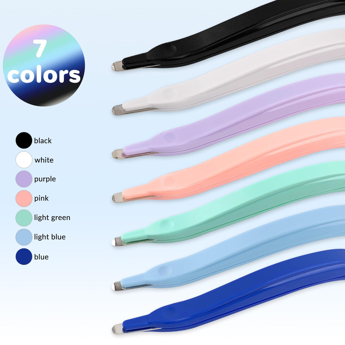 7PCS Magnetic Staple Remover Bulk, Staple Remover Puller, Multicolored Stapler Remover Tool Staple Remover Stick for Home, School and Office
