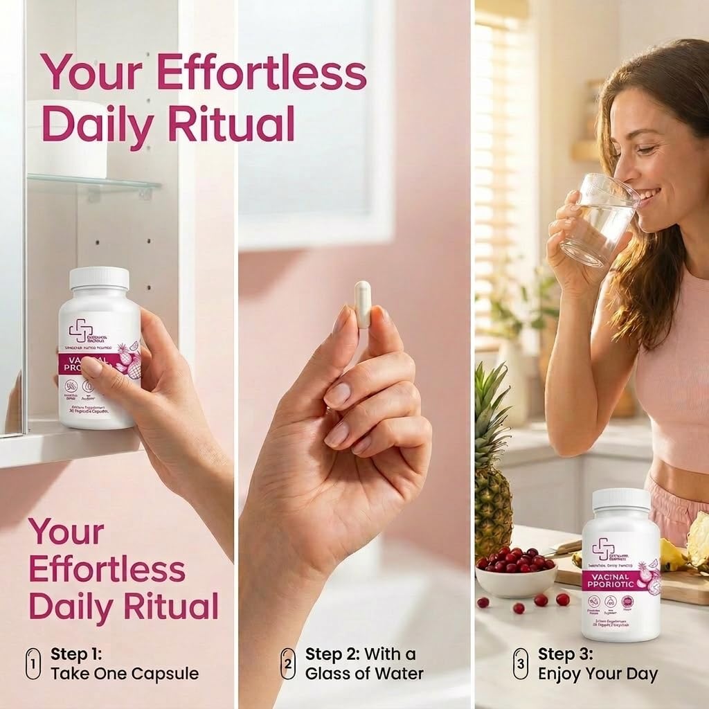 Vaginal Probiotics for Women pH Balance, Odor, Flora, 7 Billion CFU