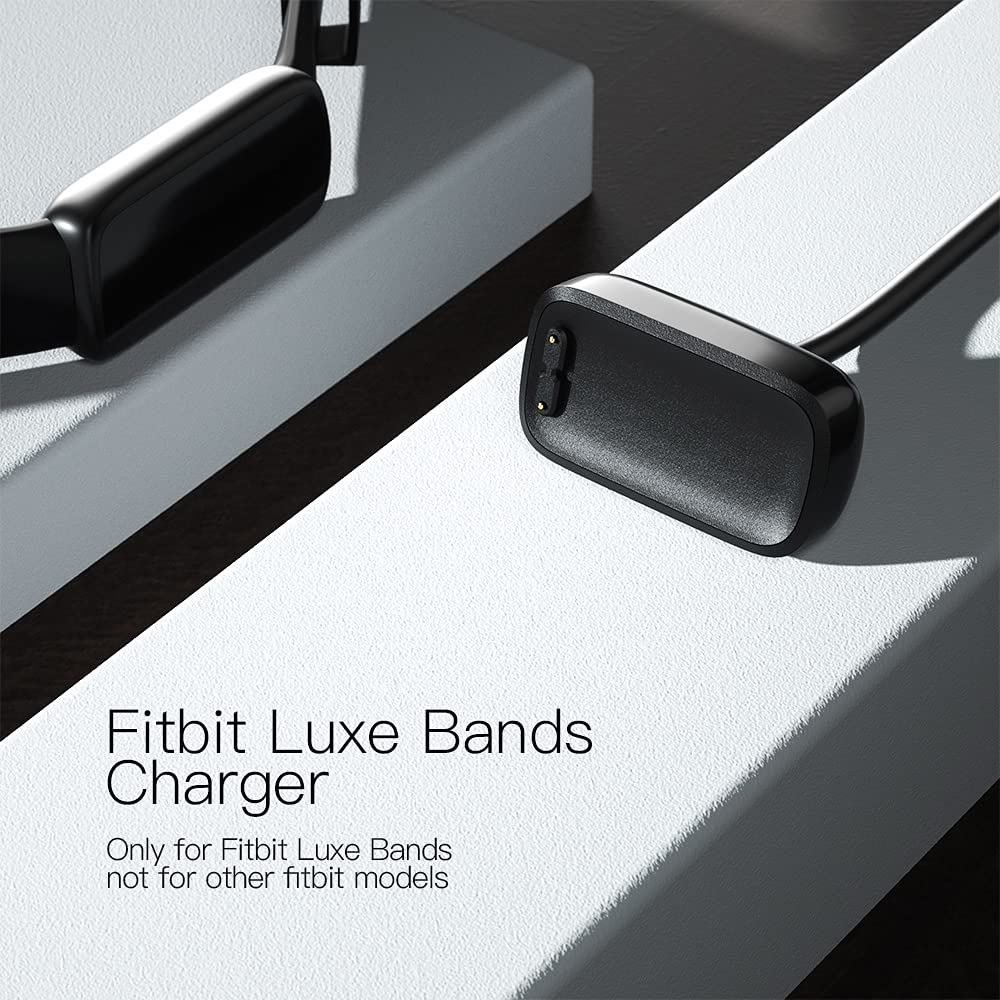 Buy now AWINNER Compatible with Fitbit Charge 6/Charge 5/Luxe Charger Cable,Replacement USB Charging Dock Stand for Fitbit Luxe Smart Watch at indiglob india