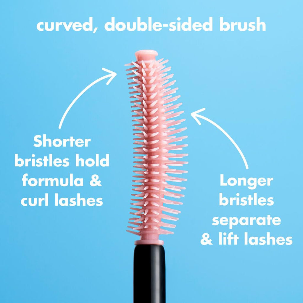 e.l.f. Lash 'N Roll Mascara, Black | Curling Mascara For Visibly Lifted Lashes, Lifts & Separates Lashes. Long-Lasting Formula, Vegan & Cruelty-Free