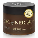 Crowned Skin King Cologned Body Butter for Men | Warm & Sensual | As Seen On Shark Tank | Scented with Sandalwood & Leather | Infused with Organic Shea & Mango Butters | All-Day Fragrance | 4.4oz
