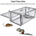 Buy now Gingbau Chipmunk Trap Humane Live Mouse Rat Cage Trap - Small at indiglob india
