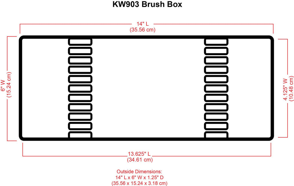 Buy now ArtBin KW903 Brush Box with Foam Inserts, Fine Art Portable Paint Brush Organizer, Plastic, Clear, 1.0 Count at indiglob india