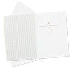 Hallmark Signature Baptism Card (Cross, Flowers, Surrounded by Love)