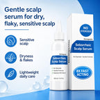 Seborrheic Scalp Serum 8X FAST ACTING - Soothing Redness Dermatitis - Fast-Acting Ointment for Scalp Face Chest and Body for Men and Women 1 Pack