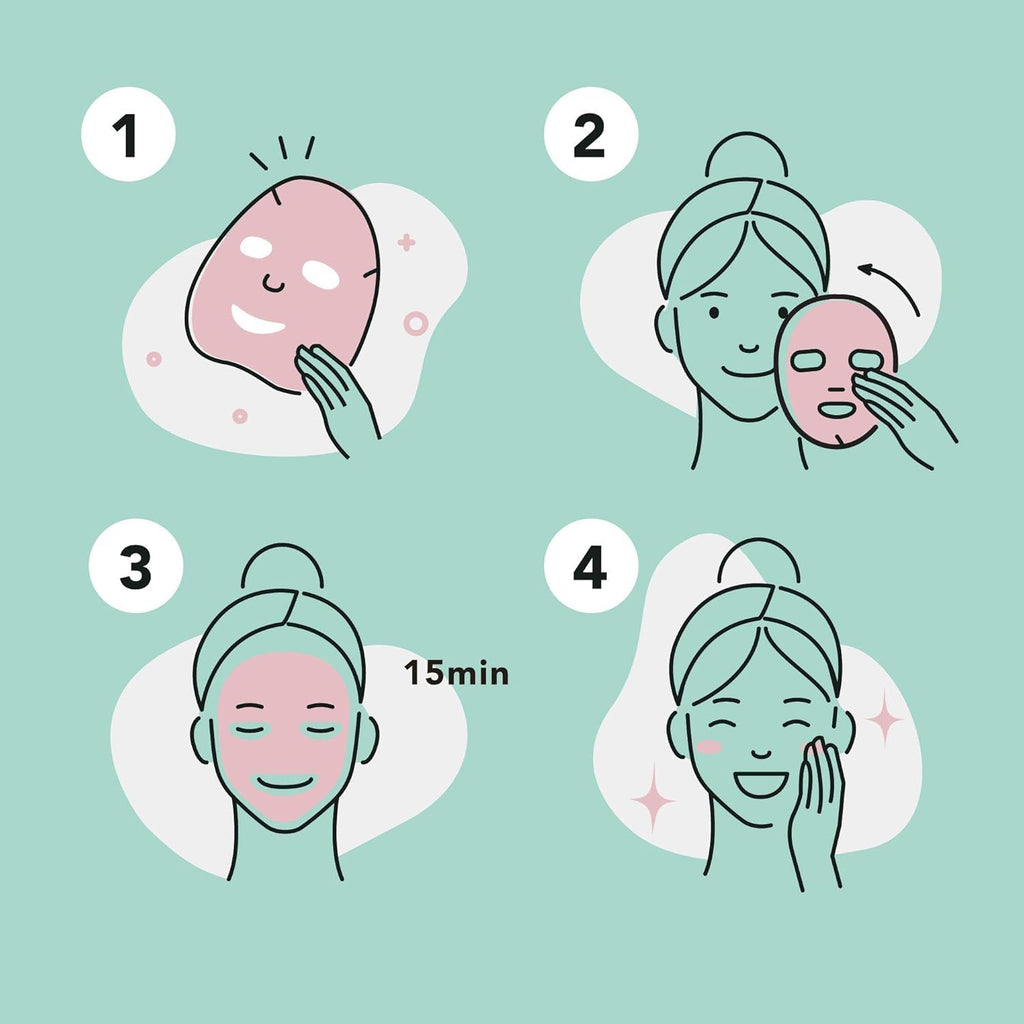 Buy now Celavi Essence Facial Sheet Face Mask Variety Set Classic Authentic Korean Moisturizing Skincare (12-Packs) at indiglob india