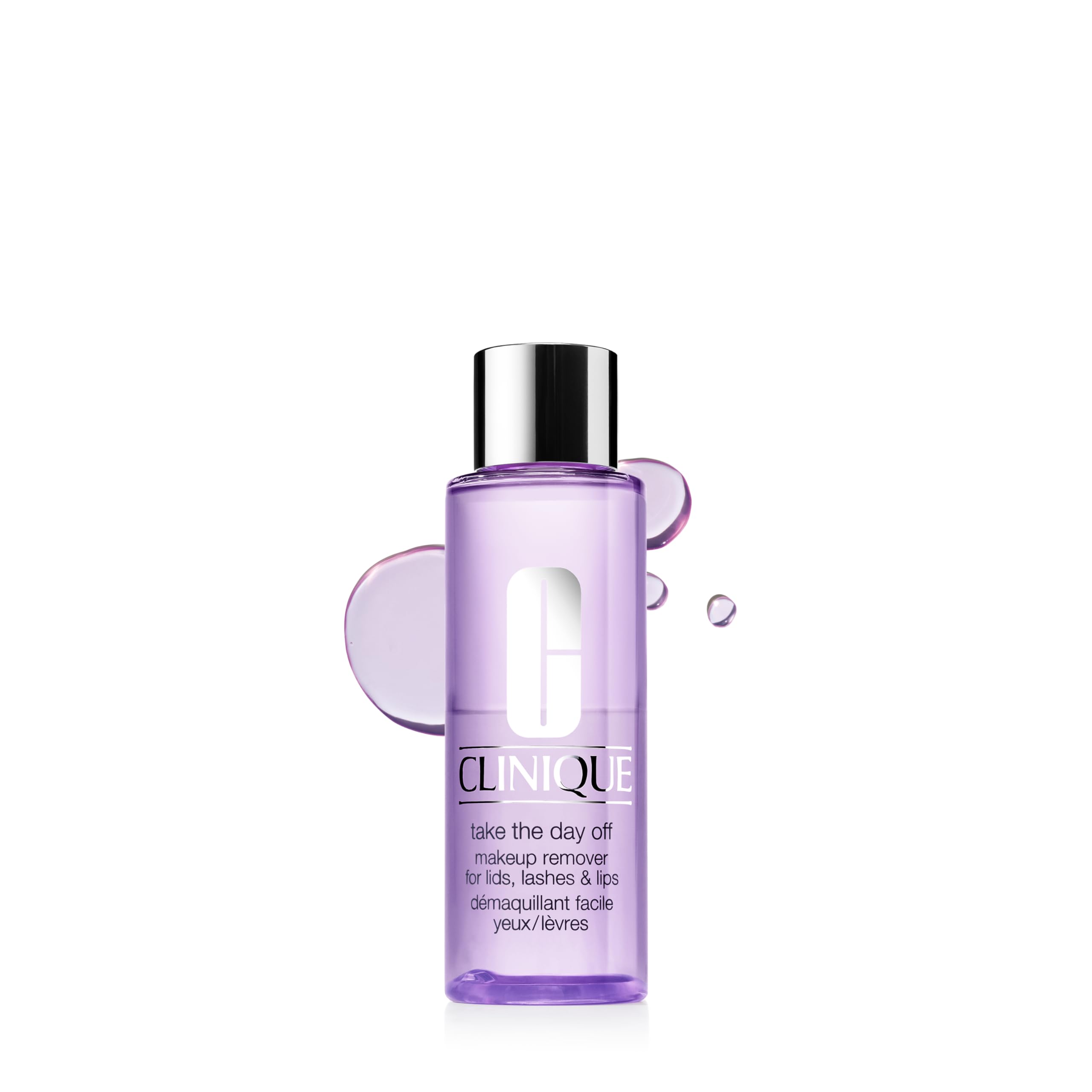 Clinique Take The Day Off Liquid Makeup Remover For Lids, Lashes, + Lips | Eye Makeup Remover | Oil Free + Non-Irritating | For All Skin Types