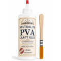 ALECPEA PVA Glue 4 oz for Crafts and Paper Projects