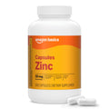Amazon Basics Zinc Capsules, 50 mg, 200 Count