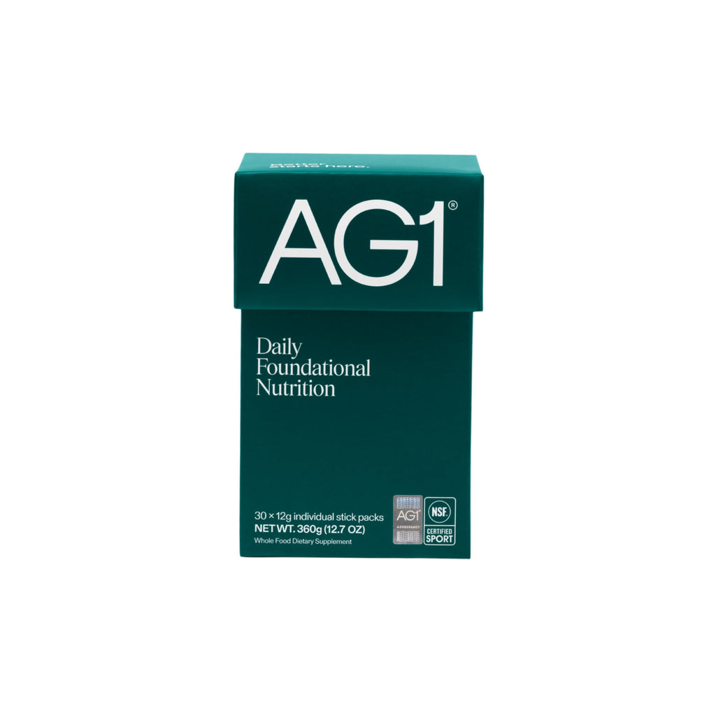 AG1 Athletic Greens Superfood and Probiotic, 75 Vitamins, Travel Pack 14ct | Includes Superfoods and Digestive Enzymes, Adaptogens, and Whole Food Nutrients Spirulina, Chlorella, Enzymes, Gluten Free