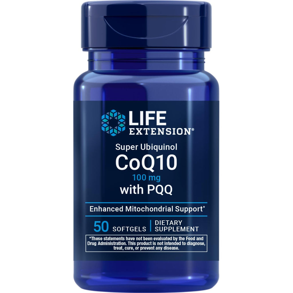 Life Extension Super Ubiquinol CoQ10 with PQQ, Heart Health, 30 Softgels