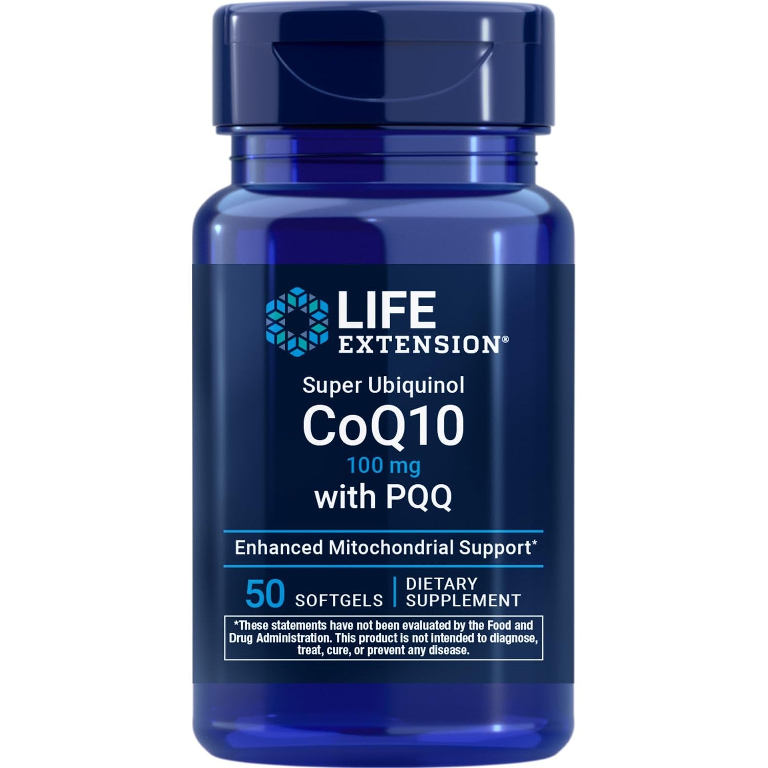 Life Extension Super Ubiquinol CoQ10 with PQQ, Heart Health, 30 Softgels