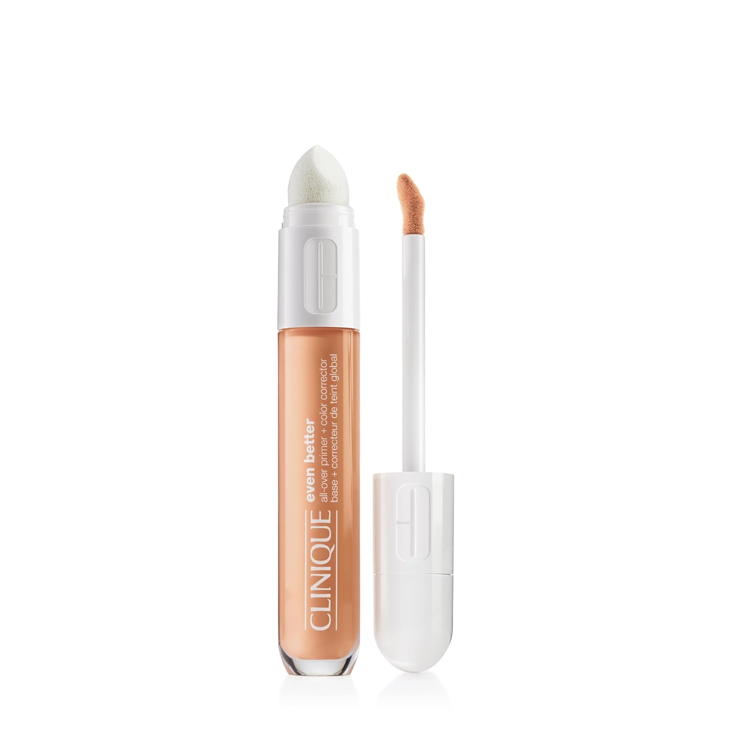Buy now Clinique Even Better All-Over Primer + Color Corrector | Sheer to Moderate Coverage + Natural Finish AB Apricot at indiglob india