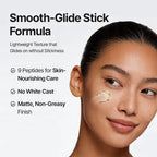 MDP+ Peptide 9 Bio Sunstick Pro | Korean Sunscreen Stick SPF 50+, Lightweight, Non-Greasy Broad Spectrum UV Protection for Face & Body