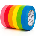 Craftzilla Colored Masking Tape 6 Rolls, 1 Inch x 55 Yads 330 Yds Total